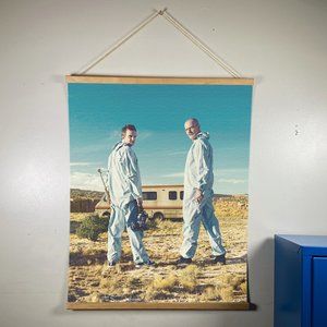 Breaking Bad Canvas Wooden Gold Hanger